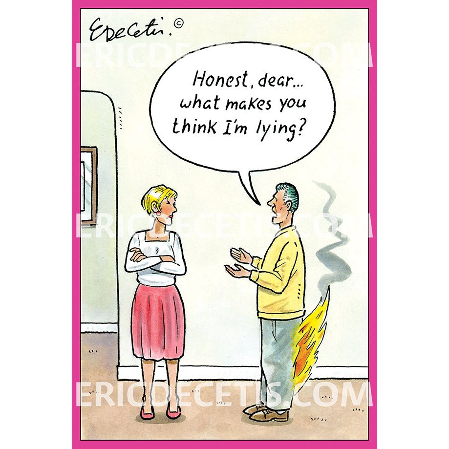 Pants on Fire Anniversary Card Eric Decetis 30439 - Cardmore